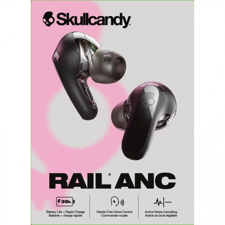 Skullcandy Headphones Rail ANC In-Ear TWS Black Skullcandy Headphones Rail ANC In-Ear TWS Black