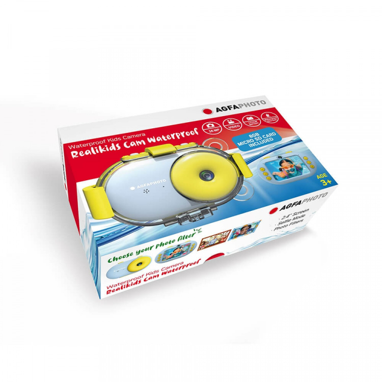 Agfa Digital Camera Realikids Waterproof Blue Agfa Digital Camera Realikids Waterproof Blue
