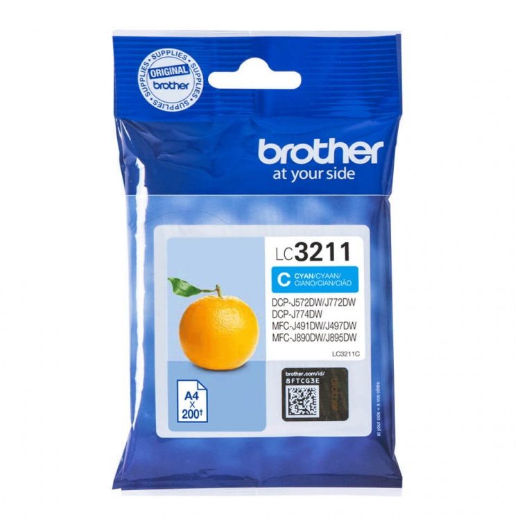 Brother Ink LC3211C LC-3211 Cyan