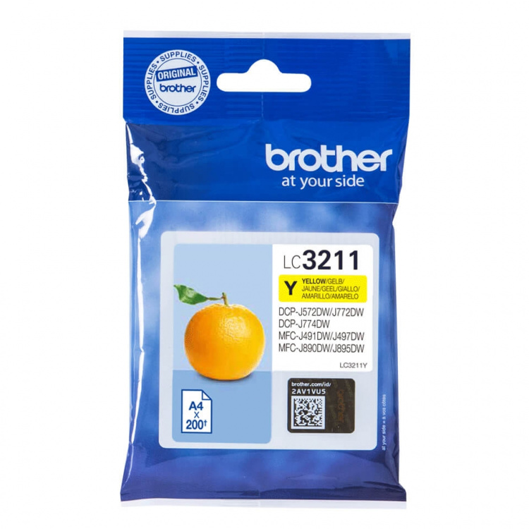 Brother Ink LC3211Y LC-3211 Yellow