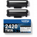 Brother Toner TN2420TWIN TN-2420 Black Twin-pack Brother Toner TN2420TWIN TN-2420 Black Twin-pack