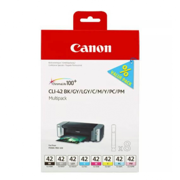 Canon Ink 6384B010 CLI-42 Multipack