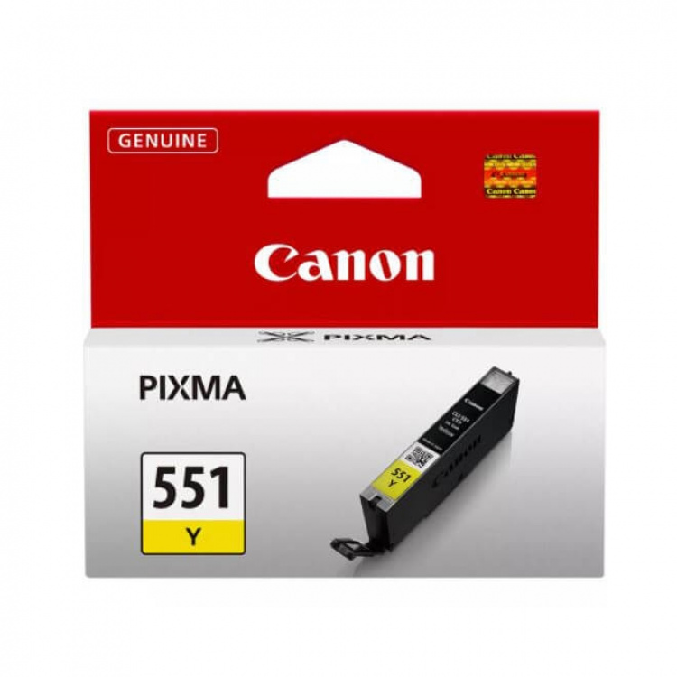 Canon Ink 6511B001 CLI-551 Yellow Canon Ink 6511B001 CLI-551 Yellow