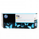 HP Ink F9K15A 728 Yellow 300ml