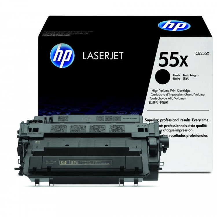 HP Toner CE255X 55X Black HP Toner CE255X 55X Black