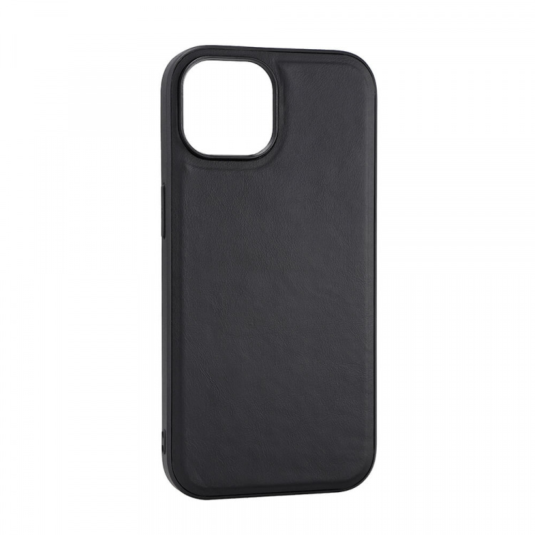Buffalo Phone Case Leather Magseries Black - iPhone 15 Buffalo Phone Case Leather Magseries Black - iPhone 15