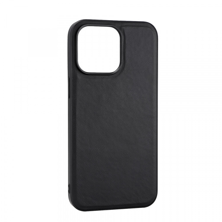 Buffalo Phone Case Leather Magseries Black - iPhone 15 Pro Max Buffalo Phone Case Leather Magseries Black - iPhone 15 Pro Max