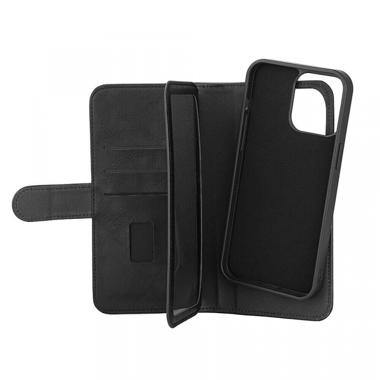 Gear Wallet Case 2-in-1 7 Card Slots MagSeries Black - iPhone 15 Pro Max