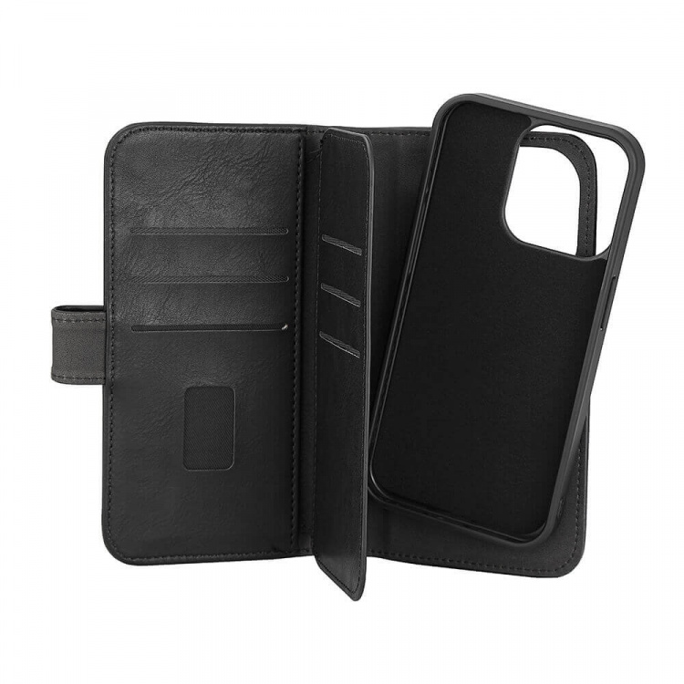 Gear Wallet Case 2-in-1 7 Card Slots MagSeries Black - iPhone 15 Pro Gear Wallet Case 2-in-1 7 Card Slots MagSeries Black - iPhone 15 Pro