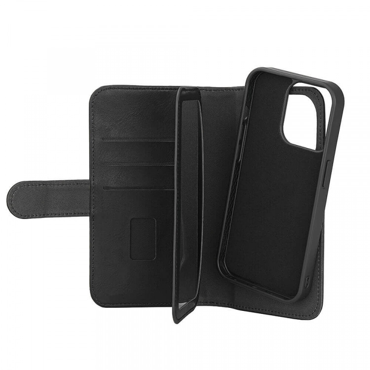 Gear Wallet Case 2-in-1 7 Card Slots MagSeries Black - iPhone 15 Pro Gear Wallet Case 2-in-1 7 Card Slots MagSeries Black - iPhone 15 Pro