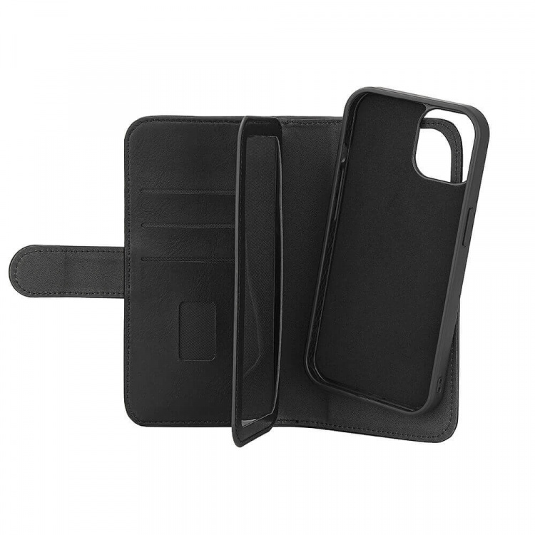 Gear Wallet Case 2-in-1 7 Card Slots MagSeries Black - iPhone 13/14/15
