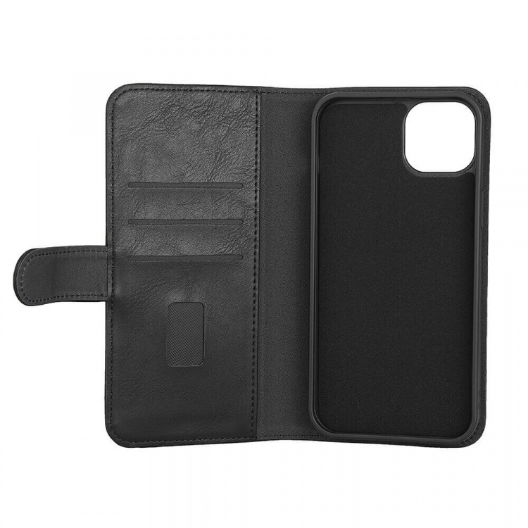 Gear Wallet Case 2-in-1 3 Card Slots MagSeries Black - iPhone 15 Plus Gear Wallet Case 2-in-1 3 Card Slots MagSeries Black - iPhone 15 Plus