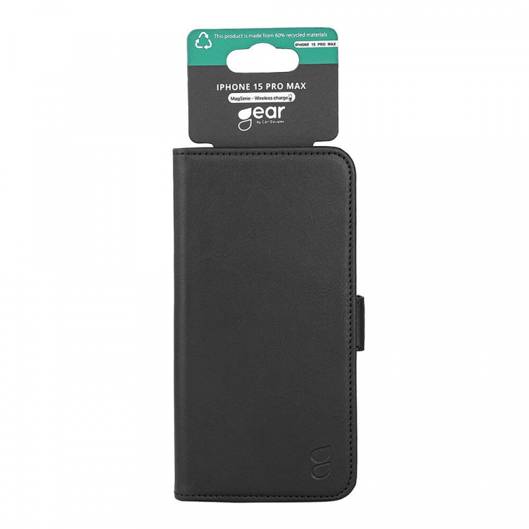 Gear Wallet Case 3 Card Slots Magseries Black - iPhone 15 Pro Max Gear Wallet Case 3 Card Slots Magseries Black - iPhone 15 Pro Max