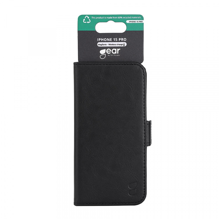 Gear Wallet Case 3 Card Slots Magseries Black - iPhone 15 Pro Gear Wallet Case 3 Card Slots Magseries Black - iPhone 15 Pro