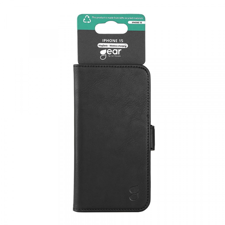 Gear Wallet Case 3 Card Slots Magseries Black - iPhone 13/14/15