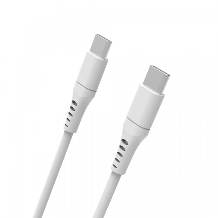Gear Charging cable USB-C to USB-C 2.0 3m Cable White Gear Charging cable USB-C to USB-C 2.0 3m Cable White