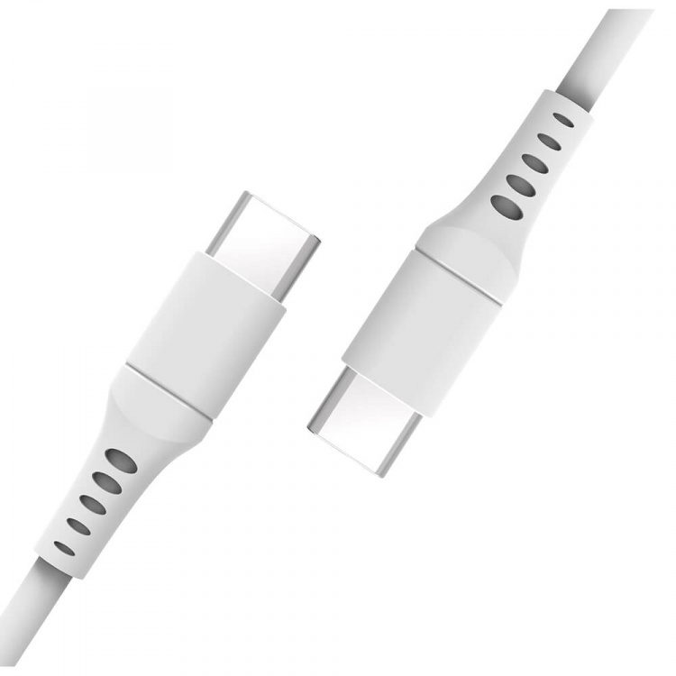 Gear Charging cable USB-C to USB-C 2.0 3m Cable White Gear Charging cable USB-C to USB-C 2.0 3m Cable White