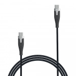 Gear Cable PRO USB-C to USB-C 2.0 1.5m Kevlar cable with Metalhousing Black Gear Cable PRO USB-C to USB-C 2.0 1.5m Kevlar cable with Metalhousing Black