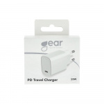Gear Charger 220V 1xUSB-C PD 20W White Gear Charger 220V 1xUSB-C PD 20W White