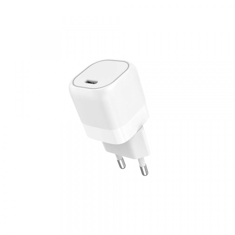 Gear Charger 220V 1xUSB-C PD/PPS 25W, Cable USB-C-USB-C 1m Gear Charger 220V 1xUSB-C PD/PPS 25W, Cable USB-C-USB-C 1m