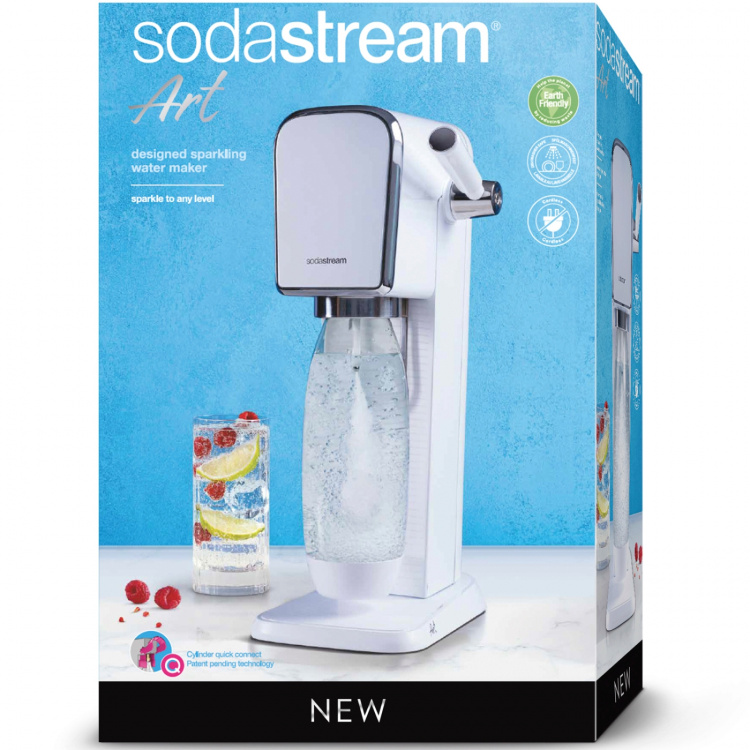 SodaStream Kolsyremaskin ART White SodaStream Kolsyremaskin ART White
