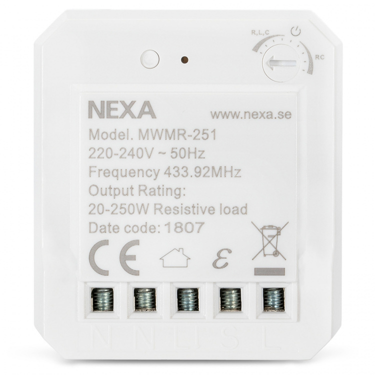 nexa MWMR-251 Dosdimmer för strömbr nexa MWMR-251 Dosdimmer för strömbr