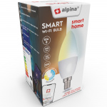Alpina WiFi Smart E14 LED Warm/Cold White 4.9W 470 lm Alpina WiFi Smart E14 LED Warm/Cold White 4.9W 470 lm