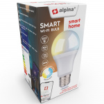 Alpina WiFi Smart E27 LED Warm/Cold White 9W 806 lm Alpina WiFi Smart E27 LED Warm/Cold White 9W 806 lm