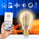 Alpina WiFi Smart E27 LED Filament Warm White 5.5W 470 lm Alpina WiFi Smart E27 LED Filament Warm White 5.5W 470 lm
