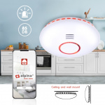 Alpina WiFi Smart Brandvarnare (Rök+Värme)