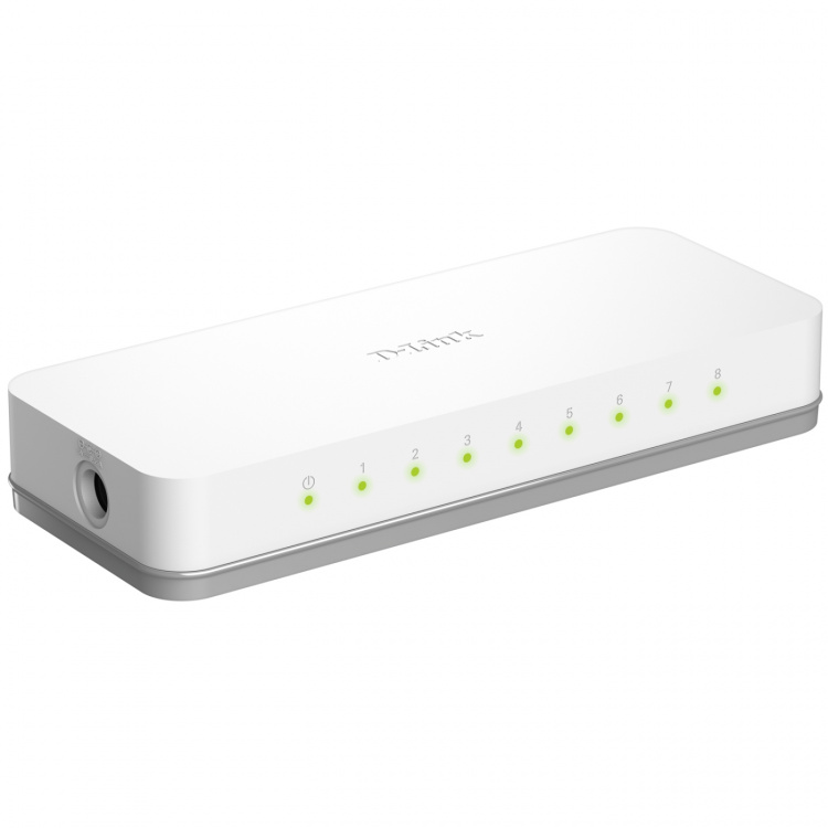 D-Link GO-SW-8E 8-Port Fast Ethernet Easy Desktop Switch D-Link GO-SW-8E 8-Port Fast Ethernet Easy Desktop Switch