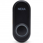 nexa MLT-1925 Dörrklocka tryckknapp Svart nexa MLT-1925 Dörrklocka tryckknapp Svart