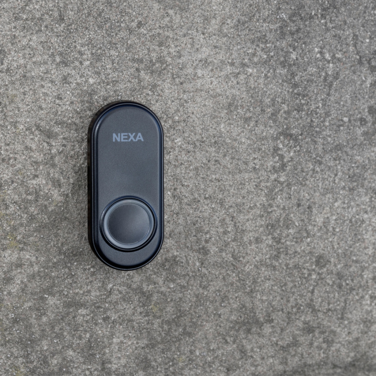nexa MLT-1925 Dörrklocka tryckknapp Svart nexa MLT-1925 Dörrklocka tryckknapp Svart