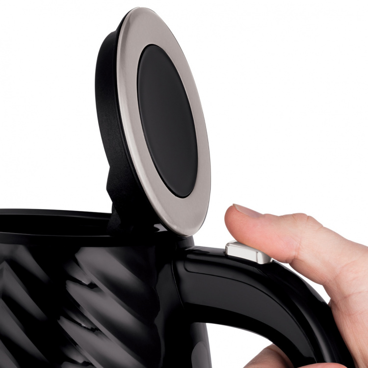 Russell Hobbs Vattenkokare Groove Kettle Black 26380-70 Russell Hobbs Vattenkokare Groove Kettle Black 26380-70