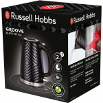Russell Hobbs Vattenkokare Groove Kettle Black 26380-70 Russell Hobbs Vattenkokare Groove Kettle Black 26380-70