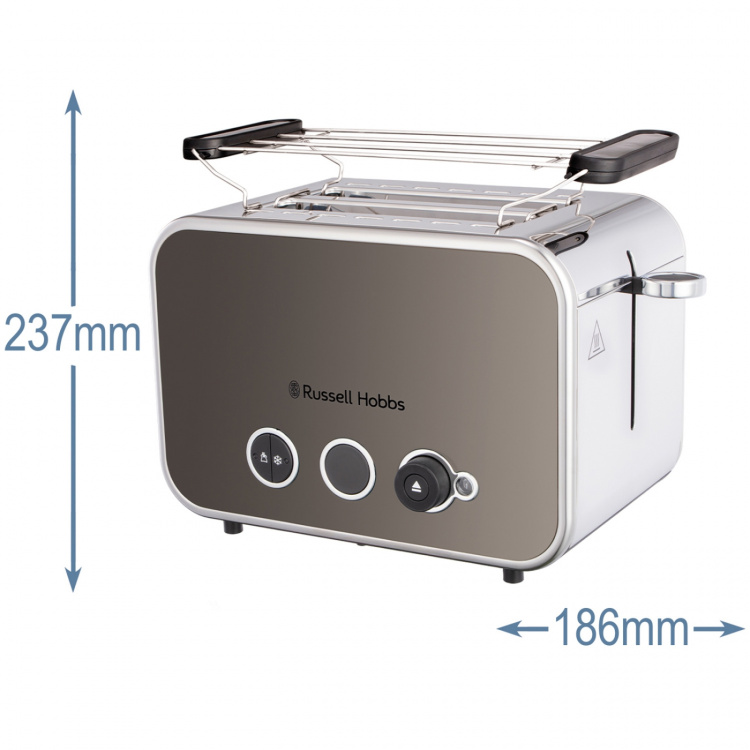 Russell Hobbs Brödrost Distinctions 2S Toaster Titanium 26432-56 Russell Hobbs Brödrost Distinctions 2S Toaster Titanium 26432-56