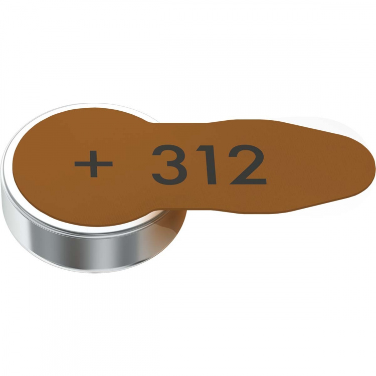 Varta Zinc-Air Battery PR41 | 1.45 V DC | 6-Blister | Hearing Aid | Brown Varta Zinc-Air Battery PR41 | 1.45 V DC | 6-Blister | Hearing Aid | Brown