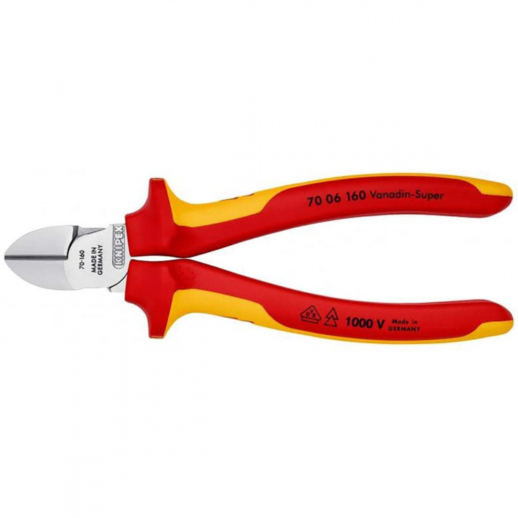 KNIPEX Diagonal Cutting Pliers VDE 160 mm
