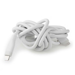 Nedis Lightning Cable | USB 2.0 | Apple Lightning 8-Pin | USB-C™ Male | 480 Mbps | Nickel Plated | 1.50 m | Round | Silicone | White | Box