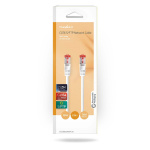 Nedis CAT6a Cable | S/FTP | RJ45 Male | RJ45 Male | 2.00 m | Round | LSZH | White | Box Nedis CAT6a Cable | S/FTP | RJ45 Male | RJ45 Male | 2.00 m | Round | LSZH | White | Box