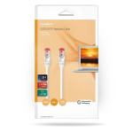 Nedis CAT6a Cable | S/FTP | RJ45 Male | RJ45 Male | 5.00 m | Round | LSZH | White | Box Nedis CAT6a Cable | S/FTP | RJ45 Male | RJ45 Male | 5.00 m | Round | LSZH | White | Box