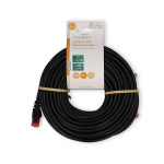 Nedis CAT6 Cable | RJ45 Male | RJ45 Male | U/UTP | 20.0 m | Round | PVC | Black | Label Nedis CAT6 Cable | RJ45 Male | RJ45 Male | U/UTP | 20.0 m | Round | PVC | Black | Label