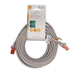 Nedis CAT6 Cable | RJ45 Male | RJ45 Male | U/UTP | 10.0 m | Round | PVC | Grey | Label