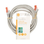 Nedis CAT6 Cable | RJ45 Male | RJ45 Male | U/UTP | 3.00 m | Round | PVC | Grey | Label Nedis CAT6 Cable | RJ45 Male | RJ45 Male | U/UTP | 3.00 m | Round | PVC | Grey | Label