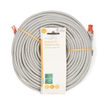 Nedis CAT6 Cable | RJ45 Male | RJ45 Male | U/UTP | 30.0 m | Round | PVC | Grey | Label Nedis CAT6 Cable | RJ45 Male | RJ45 Male | U/UTP | 30.0 m | Round | PVC | Grey | Label