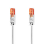 Nedis CAT6 Cable | RJ45 Male | RJ45 Male | U/UTP | 5.00 m | Round | PVC | Grey | Label Nedis CAT6 Cable | RJ45 Male | RJ45 Male | U/UTP | 5.00 m | Round | PVC | Grey | Label