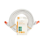 Nedis CAT6 Cable | RJ45 Male | RJ45 Male | U/UTP | 10.0 m | Round | PVC | White | Label Nedis CAT6 Cable | RJ45 Male | RJ45 Male | U/UTP | 10.0 m | Round | PVC | White | Label