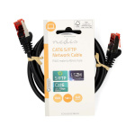 Nedis CAT6 Cable | RJ45 Male | RJ45 Male | S/FTP | 1.00 m | Round | LSZH | Black | Label Nedis CAT6 Cable | RJ45 Male | RJ45 Male | S/FTP | 1.00 m | Round | LSZH | Black | Label