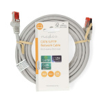 Nedis CAT6 Cable | RJ45 Male | RJ45 Male | S/FTP | 5.00 m | Round | LSZH | Grey | Label Nedis CAT6 Cable | RJ45 Male | RJ45 Male | S/FTP | 5.00 m | Round | LSZH | Grey | Label