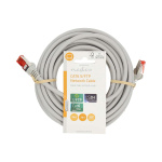 Nedis CAT6 Cable | RJ45 Male | RJ45 Male | S/FTP | 7.50 m | Round | LSZH | Grey | Label